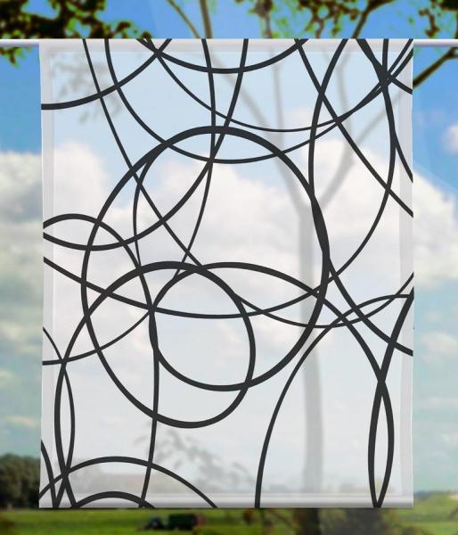 Moderna circle white, Scheibenhänger eckig